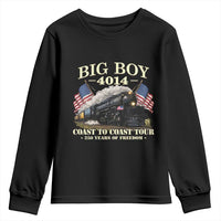 Patriotic Freedom Express Coast to Coast Youth Sweatshirt Steam Train Legend Heritage Pride