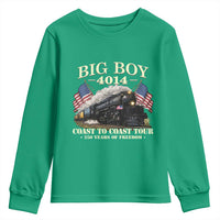 Patriotic Freedom Express Coast to Coast Youth Sweatshirt Steam Train Legend Heritage Pride