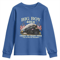 Patriotic Freedom Express Coast to Coast Youth Sweatshirt Steam Train Legend Heritage Pride