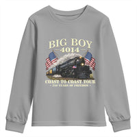 Patriotic Freedom Express Coast to Coast Youth Sweatshirt Steam Train Legend Heritage Pride