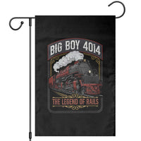 Retro Emblem Classic Steam Train Garden Flag Locomotive Heritage Pride Legend of the Rails
