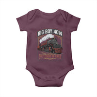 Retro Emblem Classic Steam Train Baby Onesie Locomotive Heritage Pride Legend of the Rails