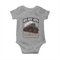 Retro Emblem Classic Steam Train Baby Onesie Locomotive Heritage Pride Legend of the Rails