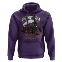 Retro Emblem Classic Steam Train Hoodie Locomotive Heritage Pride Legend of the Rails
