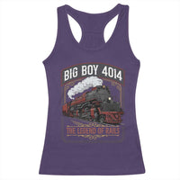 Retro Emblem Classic Steam Train Racerback Tank Top Locomotive Heritage Pride Legend of the Rails