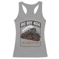 Retro Emblem Classic Steam Train Racerback Tank Top Locomotive Heritage Pride Legend of the Rails