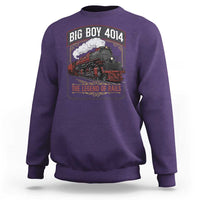 Retro Emblem Classic Steam Train Sweatshirt Locomotive Heritage Pride Legend of the Rails