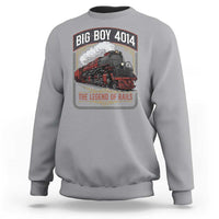 Retro Emblem Classic Steam Train Sweatshirt Locomotive Heritage Pride Legend of the Rails