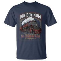 Retro Emblem Classic Steam Train T Shirt Locomotive Heritage Pride Legend of the Rails