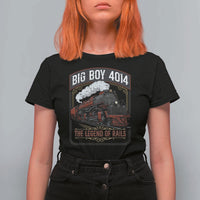 Retro Emblem Classic Steam Train T Shirt For Women Locomotive Heritage Pride Legend of the Rails
