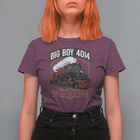 Retro Emblem Classic Steam Train T Shirt For Women Locomotive Heritage Pride Legend of the Rails