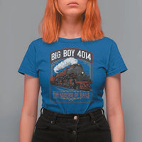 Retro Emblem Classic Steam Train T Shirt For Women Locomotive Heritage Pride Legend of the Rails