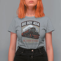 Retro Emblem Classic Steam Train T Shirt For Women Locomotive Heritage Pride Legend of the Rails