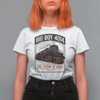 Retro Emblem Classic Steam Train T Shirt For Women Locomotive Heritage Pride Legend of the Rails