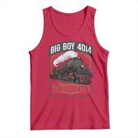 Retro Emblem Classic Steam Train Tank Top Locomotive Heritage Pride Legend of the Rails