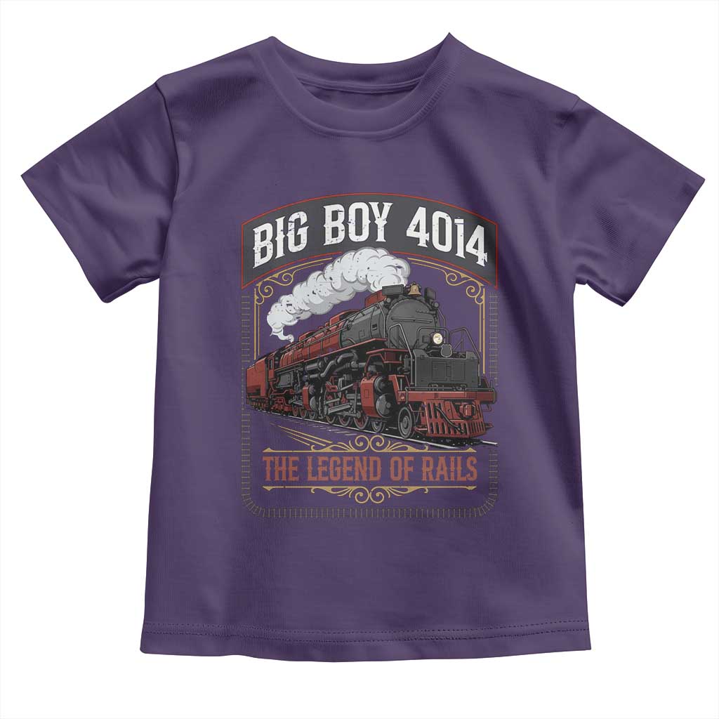 Retro Emblem Classic Steam Train Toddler T Shirt Locomotive Heritage Pride Legend of the Rails