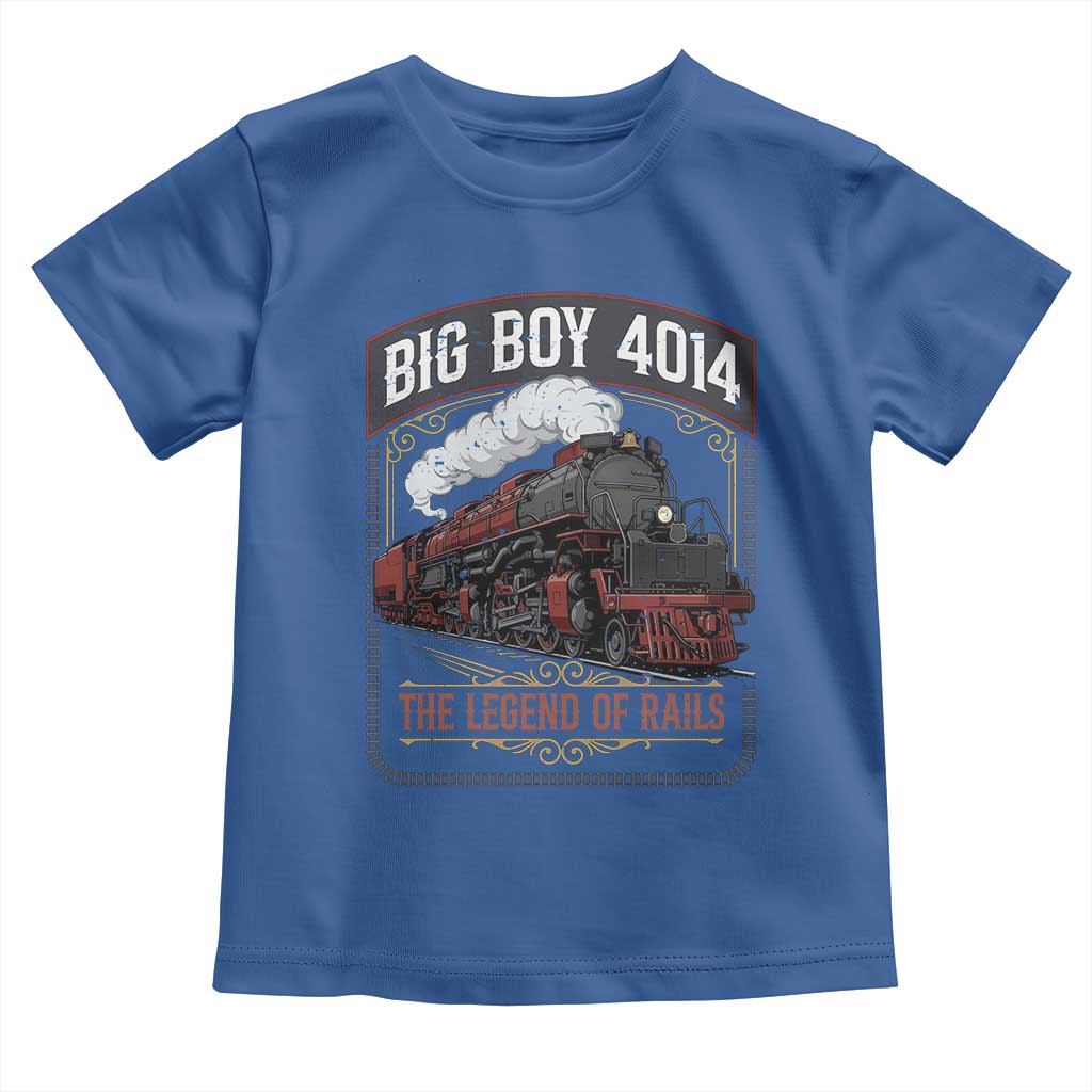 Retro Emblem Classic Steam Train Toddler T Shirt Locomotive Heritage Pride Legend of the Rails