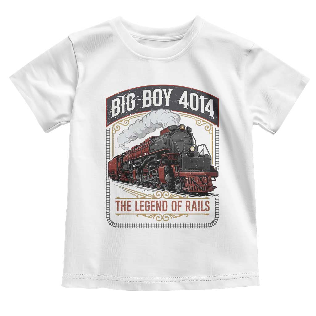 Retro Emblem Classic Steam Train Toddler T Shirt Locomotive Heritage Pride Legend of the Rails