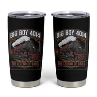 Retro Emblem Classic Steam Train Tumbler Cup Locomotive Heritage Pride Legend of the Rails