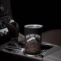 Retro Emblem Classic Steam Train Tumbler Cup Locomotive Heritage Pride Legend of the Rails
