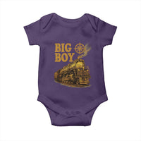 Vintage American Steam Train Locomotive Legend Baby Onesie Compass Adventure Heritage Pride Graphic