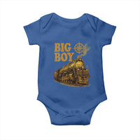 Vintage American Steam Train Locomotive Legend Baby Onesie Compass Adventure Heritage Pride Graphic