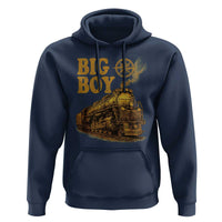 Vintage American Steam Train Locomotive Legend Hoodie Compass Adventure Heritage Pride Graphic