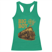 Vintage American Steam Train Locomotive Legend Racerback Tank Top Compass Adventure Heritage Pride Graphic