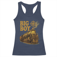 Vintage American Steam Train Locomotive Legend Racerback Tank Top Compass Adventure Heritage Pride Graphic