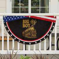 Vintage America Steam Train Locomotive Legend Patriotic Fan Flag Compass Adventure Heritage Pride Graphic