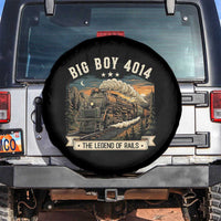 Scenic Mountain Steam Train Graphic Spare Tire Cover Legend of the Rails Heritage Pride