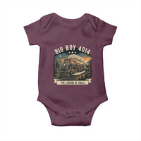 Scenic Mountain Steam Train Graphic Baby Onesie Legend of the Rails Heritage Pride