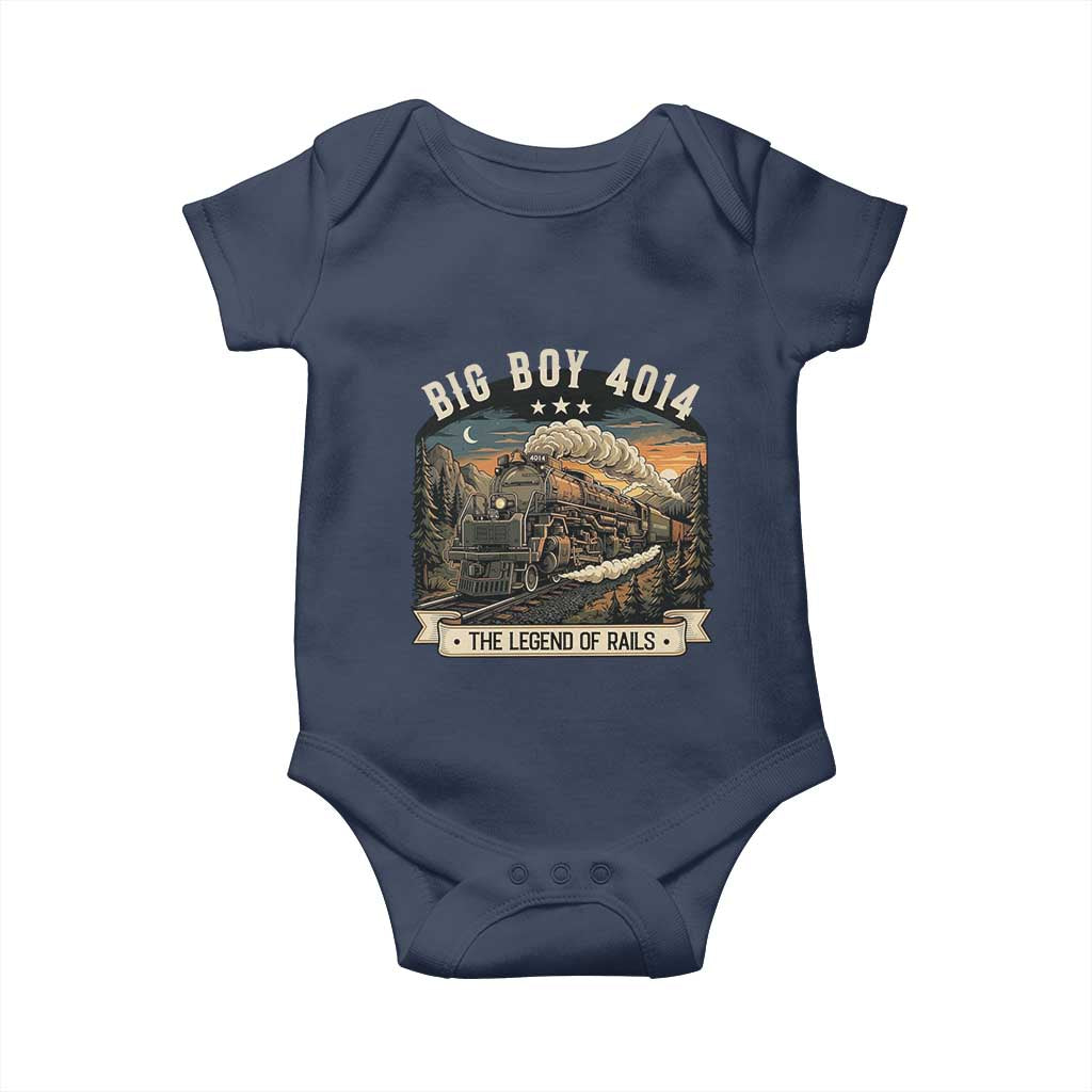 Scenic Mountain Steam Train Graphic Baby Onesie Legend of the Rails Heritage Pride