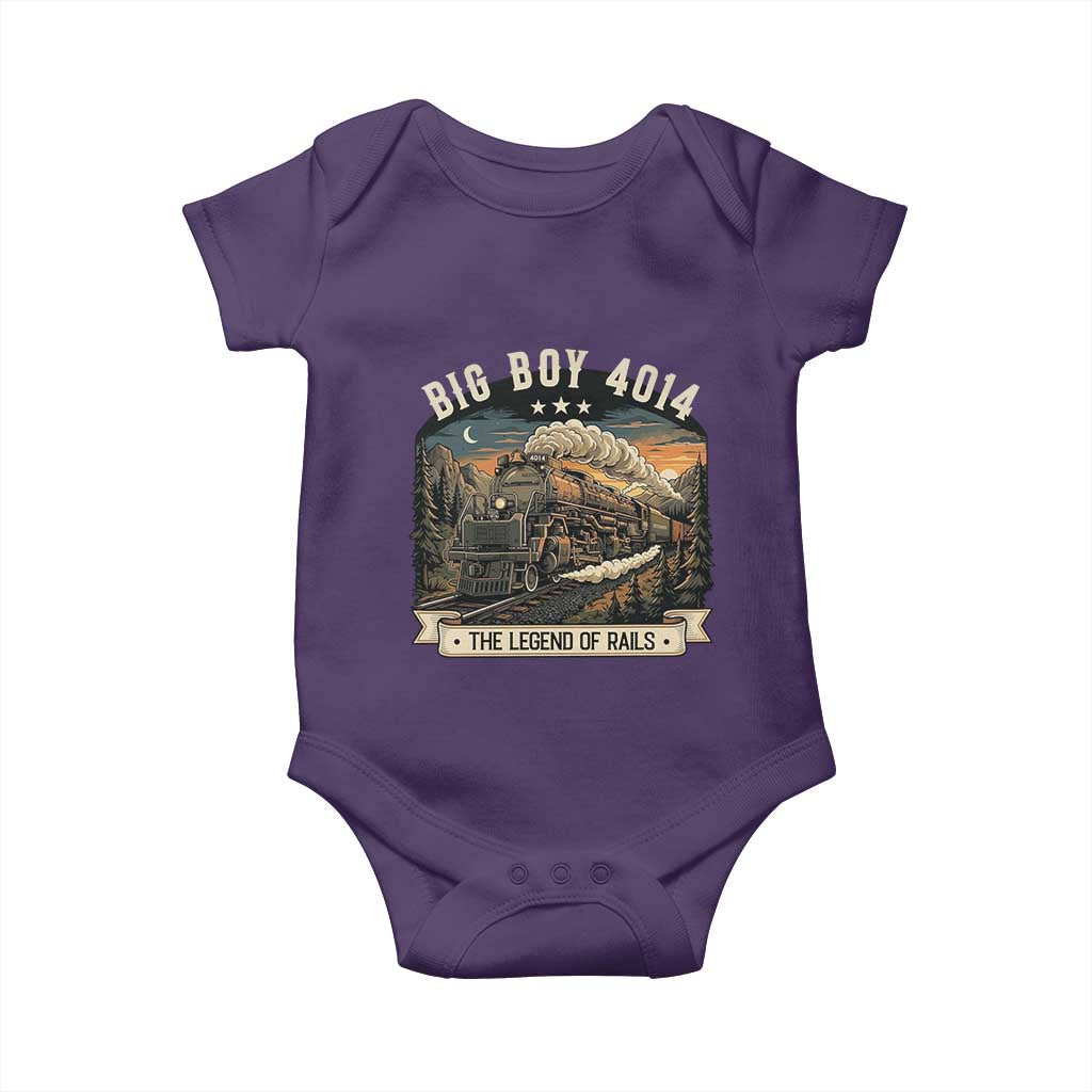 Scenic Mountain Steam Train Graphic Baby Onesie Legend of the Rails Heritage Pride