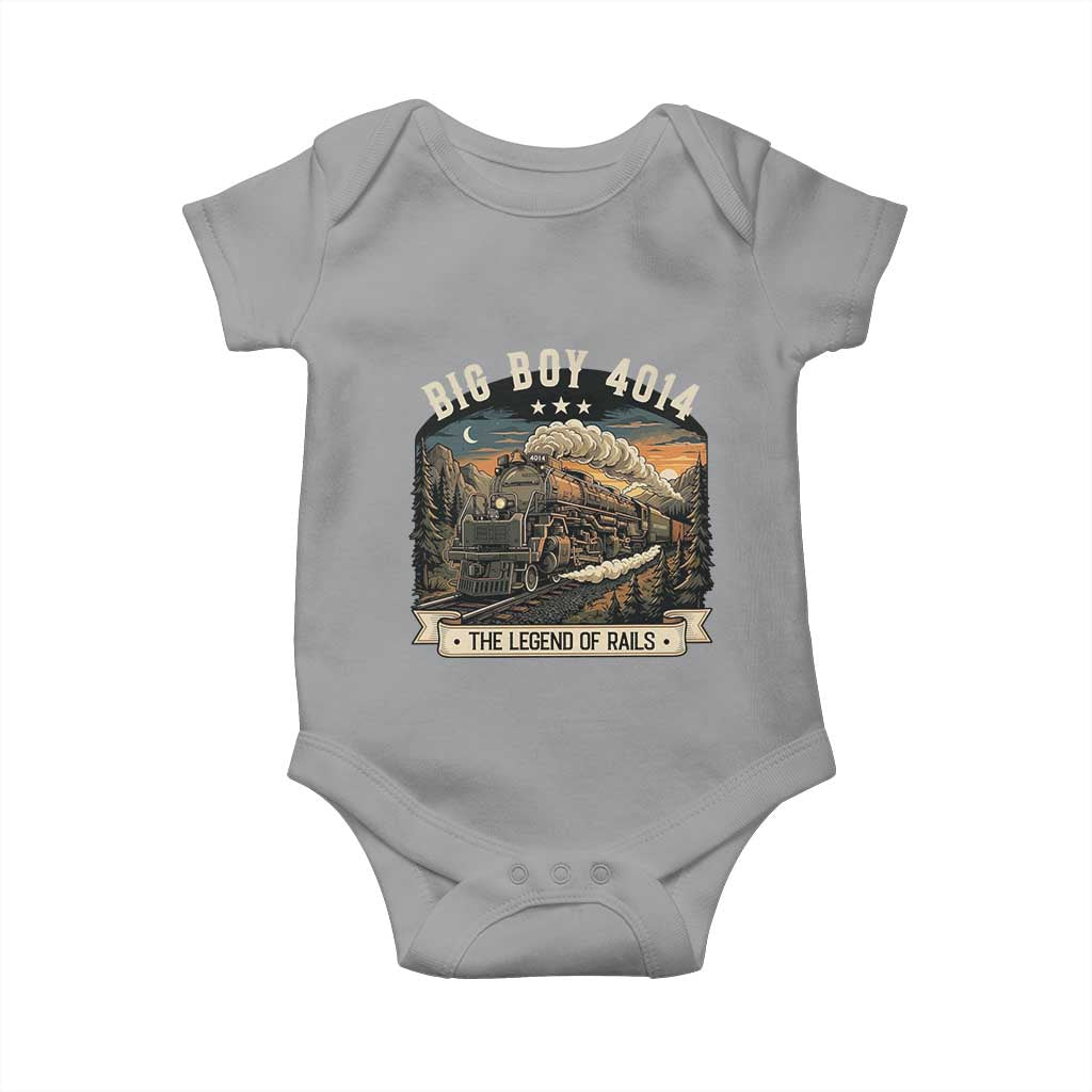 Scenic Mountain Steam Train Graphic Baby Onesie Legend of the Rails Heritage Pride