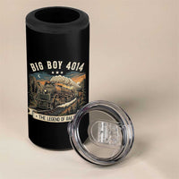Scenic Mountain Steam Train Graphic 4 in 1 Can Cooler Tumbler Legend of the Rails Heritage Pride