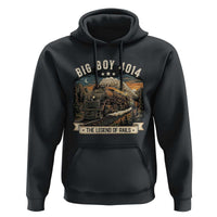 Scenic Mountain Steam Train Graphic Hoodie Legend of the Rails Heritage Pride