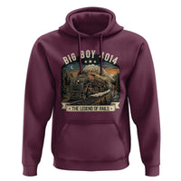 Scenic Mountain Steam Train Graphic Hoodie Legend of the Rails Heritage Pride