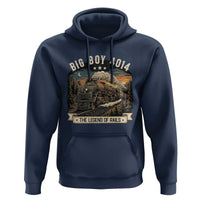 Scenic Mountain Steam Train Graphic Hoodie Legend of the Rails Heritage Pride