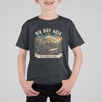 Scenic Mountain Steam Train Graphic T Shirt For Kid Legend of the Rails Heritage Pride