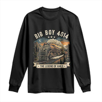 Scenic Mountain Steam Train Graphic Long Sleeve Shirt Legend of the Rails Heritage Pride