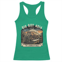Scenic Mountain Steam Train Graphic Racerback Tank Top Legend of the Rails Heritage Pride