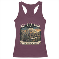 Scenic Mountain Steam Train Graphic Racerback Tank Top Legend of the Rails Heritage Pride