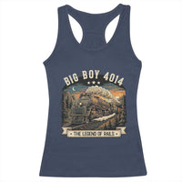 Scenic Mountain Steam Train Graphic Racerback Tank Top Legend of the Rails Heritage Pride