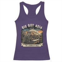 Scenic Mountain Steam Train Graphic Racerback Tank Top Legend of the Rails Heritage Pride