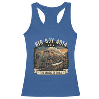 Scenic Mountain Steam Train Graphic Racerback Tank Top Legend of the Rails Heritage Pride