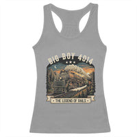 Scenic Mountain Steam Train Graphic Racerback Tank Top Legend of the Rails Heritage Pride
