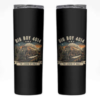 Scenic Mountain Steam Train Graphic Skinny Tumbler Legend of the Rails Heritage Pride