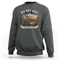 Scenic Mountain Steam Train Graphic Sweatshirt Legend of the Rails Heritage Pride