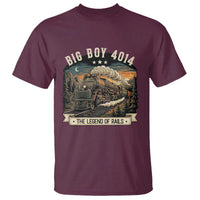 Scenic Mountain Steam Train Graphic T Shirt Legend of the Rails Heritage Pride